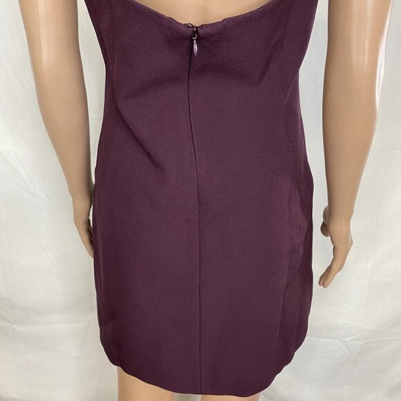 SER.O.YA Poppi Heavy Crepe Strapless Mini Dress – Merlot – Size L – NWT - Picture 3 of 9